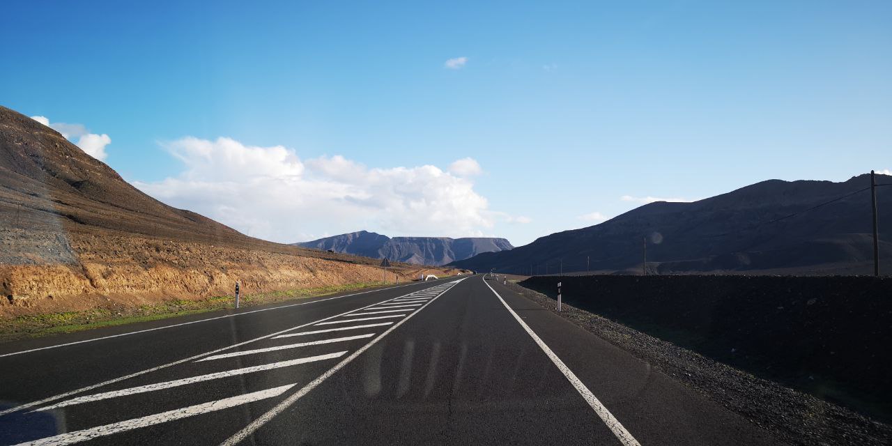on the road Fuerteventura