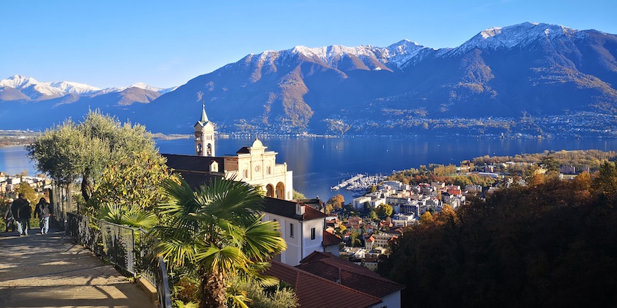 Ticino Madonna del Sasso Locarno